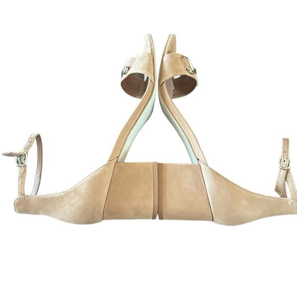 Steve Madden Irenee Suede Block Heel Bit Buckle Sandals Ankle Strap NEW 9.5 - Picture 9 of 11